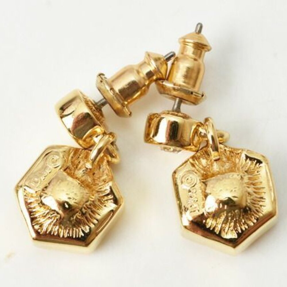 Christian Dior Necklace Earrings Set Vintage Pendant Accessories - Picture 5 of 8